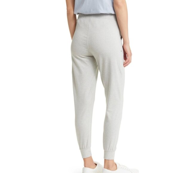 Anook Athletics Hayes Maternity 27” Joggers Stone Heather Size Medium - Picture 2 of 5